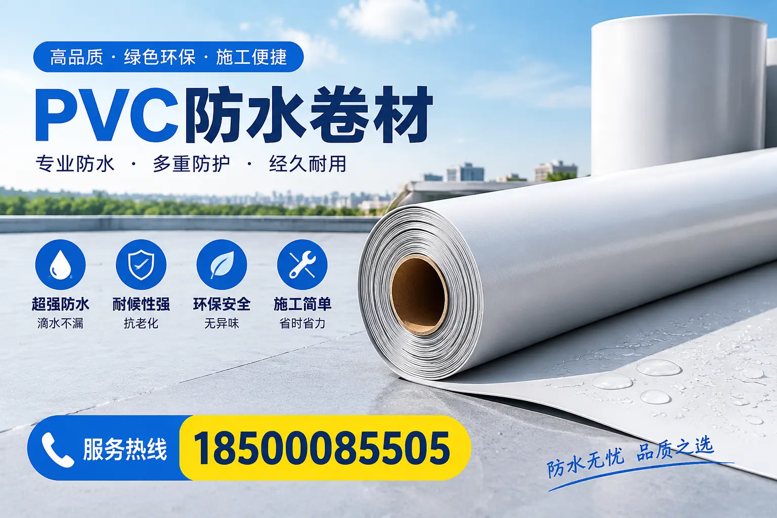 选用PVC防水卷材时需要避开的常见误区，特别是在北屯