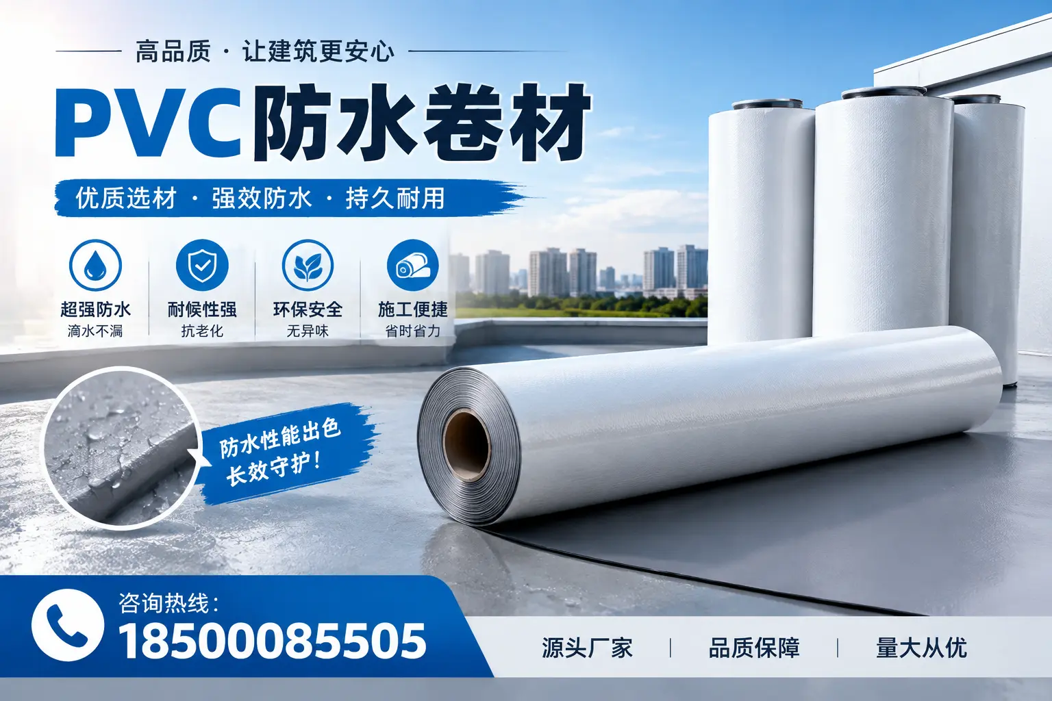 PVC防水卷材施工过程详解，确保在北屯顺利完成项目